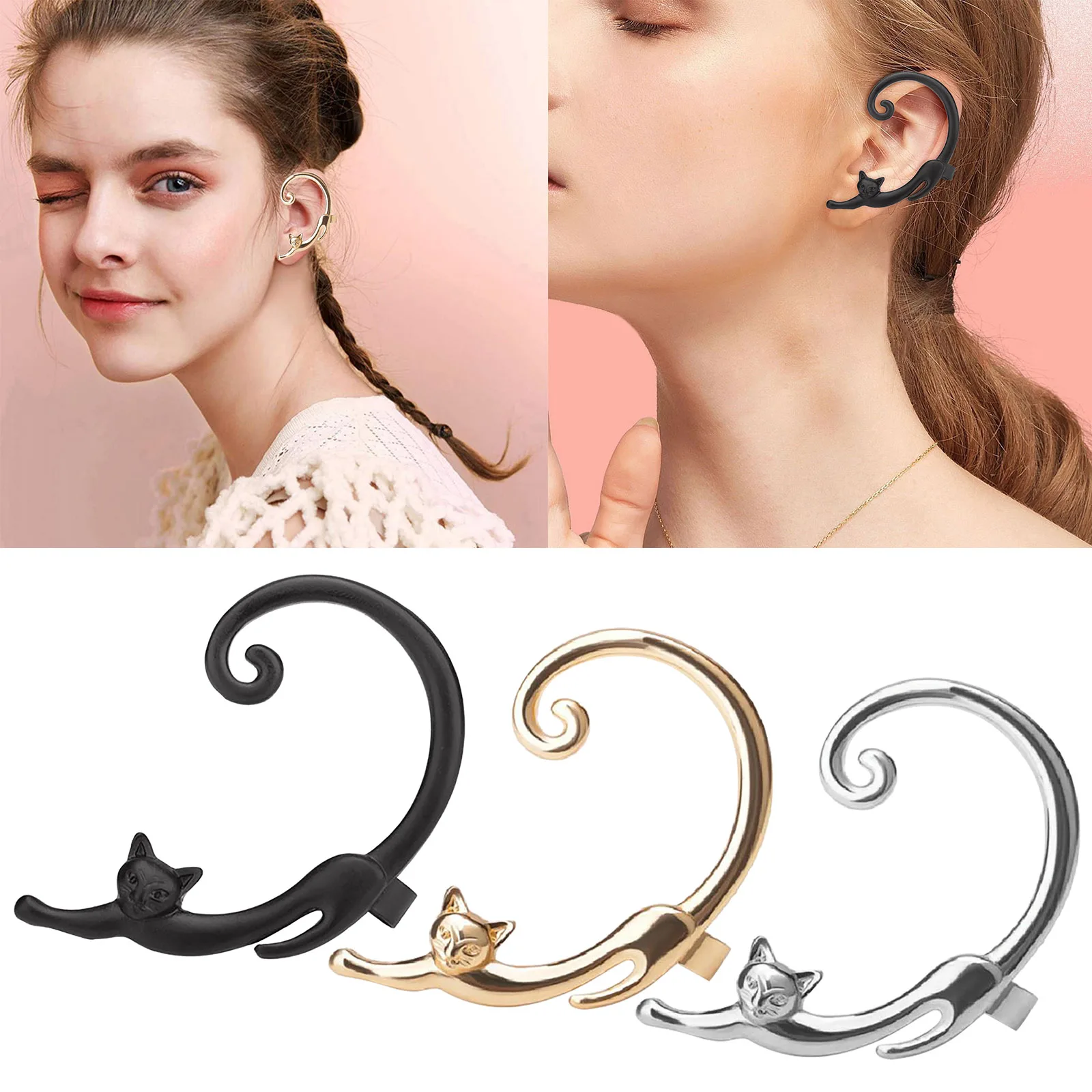 Earrings Studs for Women Cute Cartoon Small Cat Earrings Earrings Hanging For Girls Cute Gifts Preppy on Earrings - Image 4