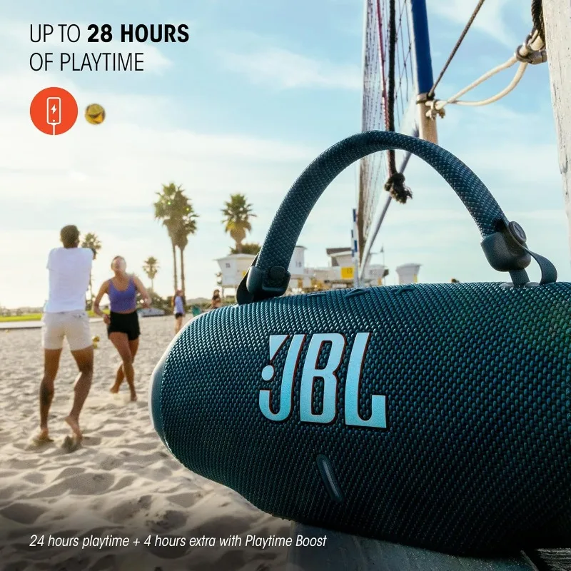 Genuine original JBL Charge 6 Portable Bluetooth Speaker Waterproof Drop Proof AI Sound Boost 28H Playtime Powerbank Black - Image 6