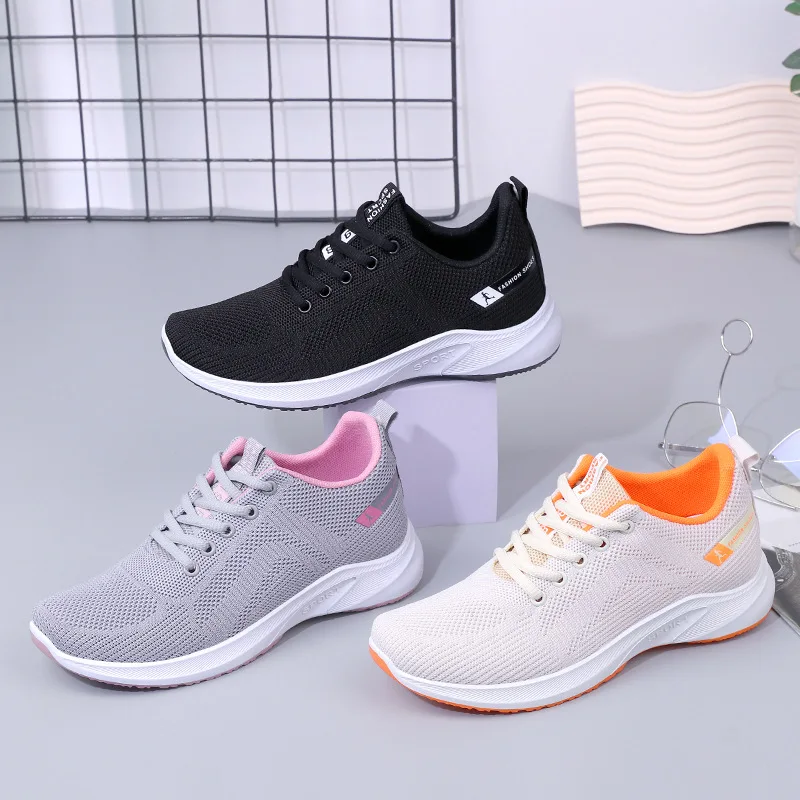 Women's Shoes 2025 Summer Casual Sneakers Breathable Mesh Chunky Sole Affordable Free Shipping - Image 5