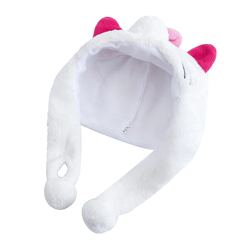New Style Unisex Decorative Funny 3D Cat Animal Style Hat Mischievous Couple Cap For Man Women Plush Winter Lovely Family Hat - Image 5
