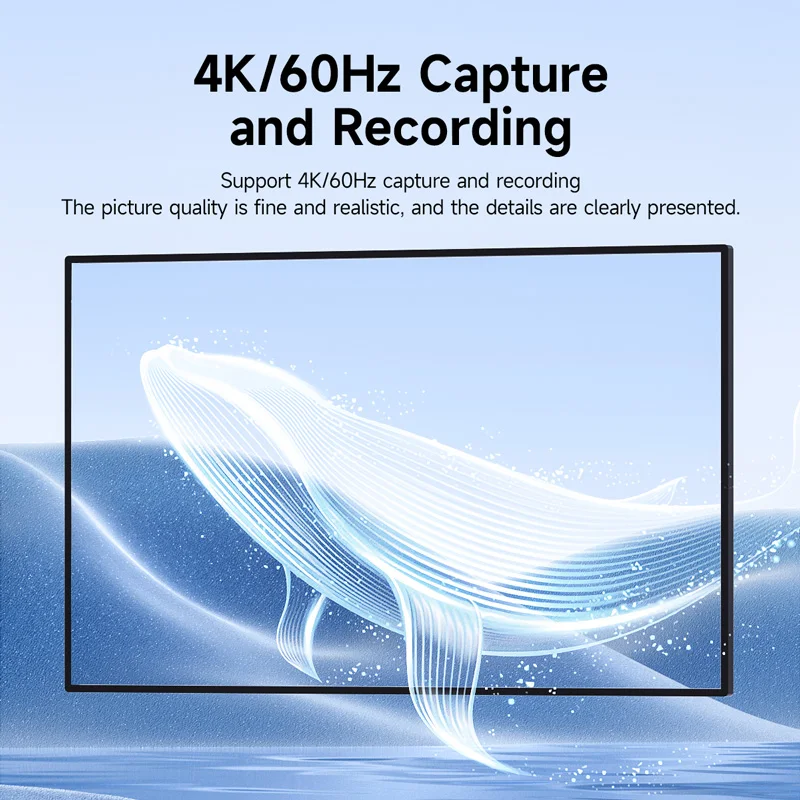 Hagibis 4K Video Capture Card for Streaming and Gaming VRR RGB HDR Support Passthrough for Switch2 Xbox PS5/4 Camera Live Stream - Image 2