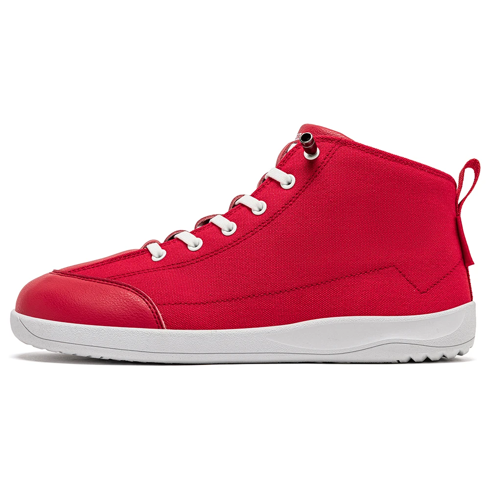 HOBIBEAR Mid-Top Canvas Boots Unisex Barefoot Wide Width Minimalist Shoes Zero-Drop Trail Running Sneakers - Image 2