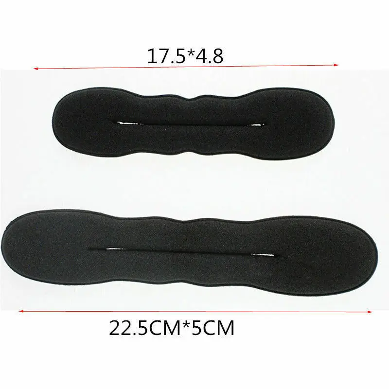 Sponge Plastic Loop Curly Hair Maker Hair Scrunchie Headband Twist Donut Bun Curler Hairbands Hairstyle Tools - Image 3