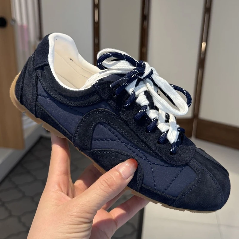 AIYUQI 2026 New Women's sneakers Shoe Flat Comfortable German Training Shoes Women Genuine Leather Fashionable frail Shoes - Image 2