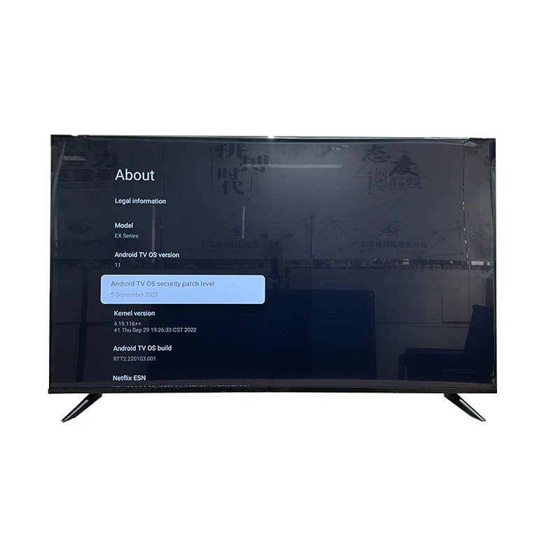 Best Quality 4K 55-Inch Android Smart LED TV For Home & Hotel With WiFi Black OEM By Factory - Image 5
