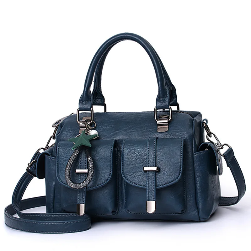 New Women bag Handbags Bag for 2025 Female Crossbody new High quality fashionable shoulder bag designer travel Hairball bag - Image 3