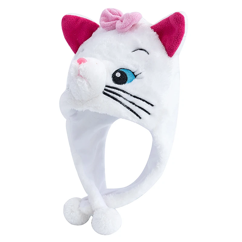 New Style Unisex Decorative Funny 3D Cat Animal Style Hat Mischievous Couple Cap For Man Women Plush Winter Lovely Family Hat - Image 3