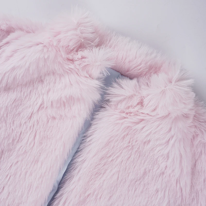 Women's Winter Thick Warm Faux Fur Coat Fashionable Luxury Evening Party Woman Jacket New Arrival Female Clothes - Image 6