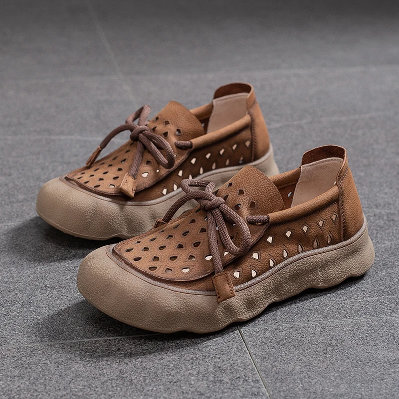 AIYUQI Women's Sneakers Genuine Leather 2026 New Non-Slip Women German training shoes Large Size Lace-Up female Loafers - Image 6