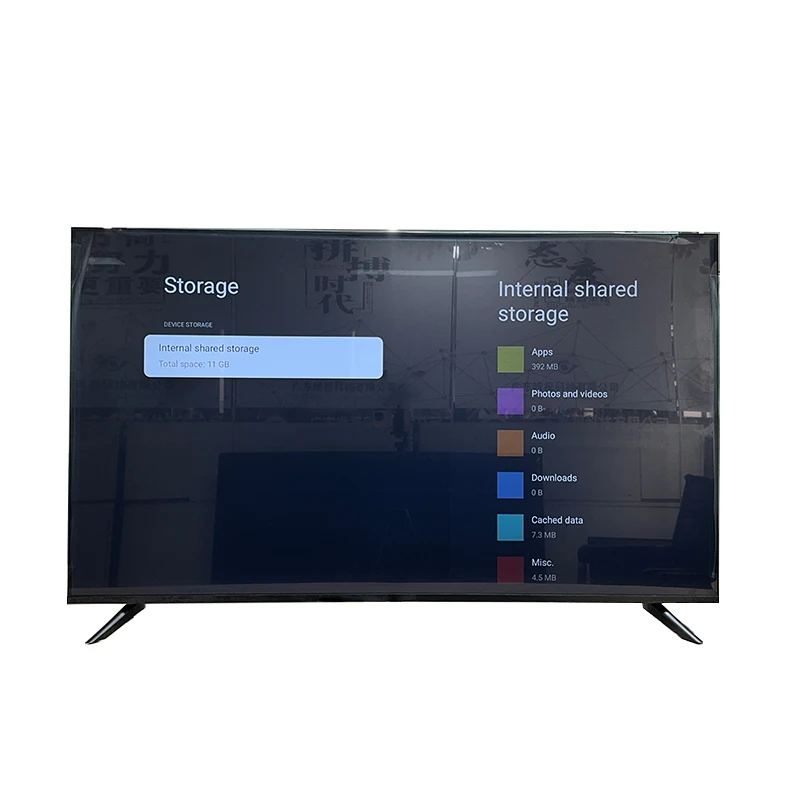 Best Quality 4K 55-Inch Android Smart LED TV For Home & Hotel With WiFi Black OEM By Factory - Image 6