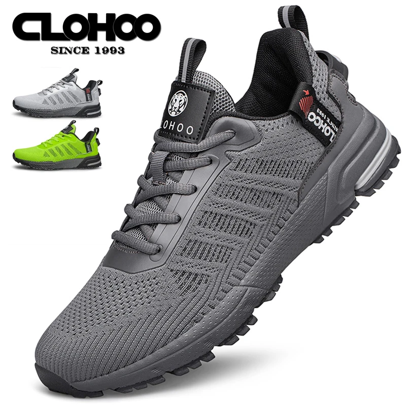 CLOHOO Mesh Upgraded Thick Bottom Foam Sports Casual Shoes Breathable Wear-Resistant Comfortable Footwear for Active Lifestyle - Image 3