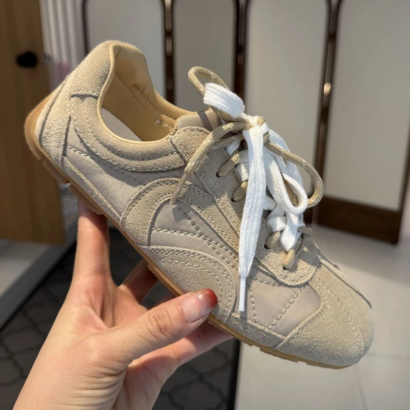 AIYUQI 2026 New Women's sneakers Shoe Flat Comfortable German Training Shoes Women Genuine Leather Fashionable frail Shoes - Image 3