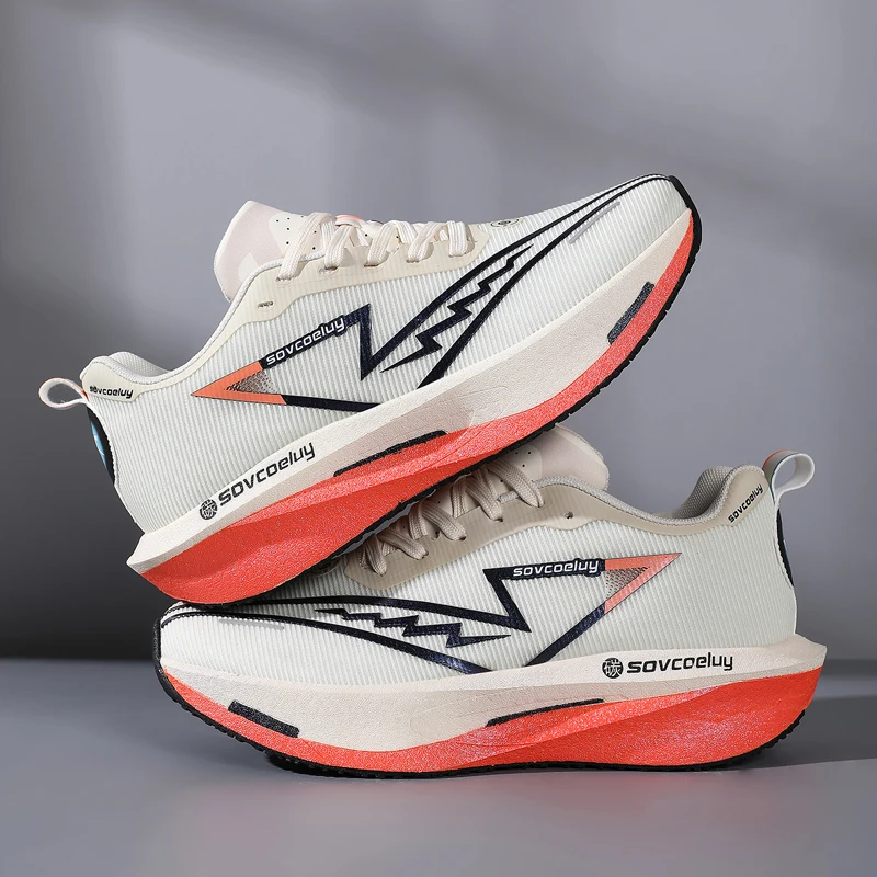 New Four-Season Versatile Non-Slip Shock-Absorbing Technology Carbon Plate Sports Casual Shoes Running Shoes Fitness Shoes Unise - Image 5