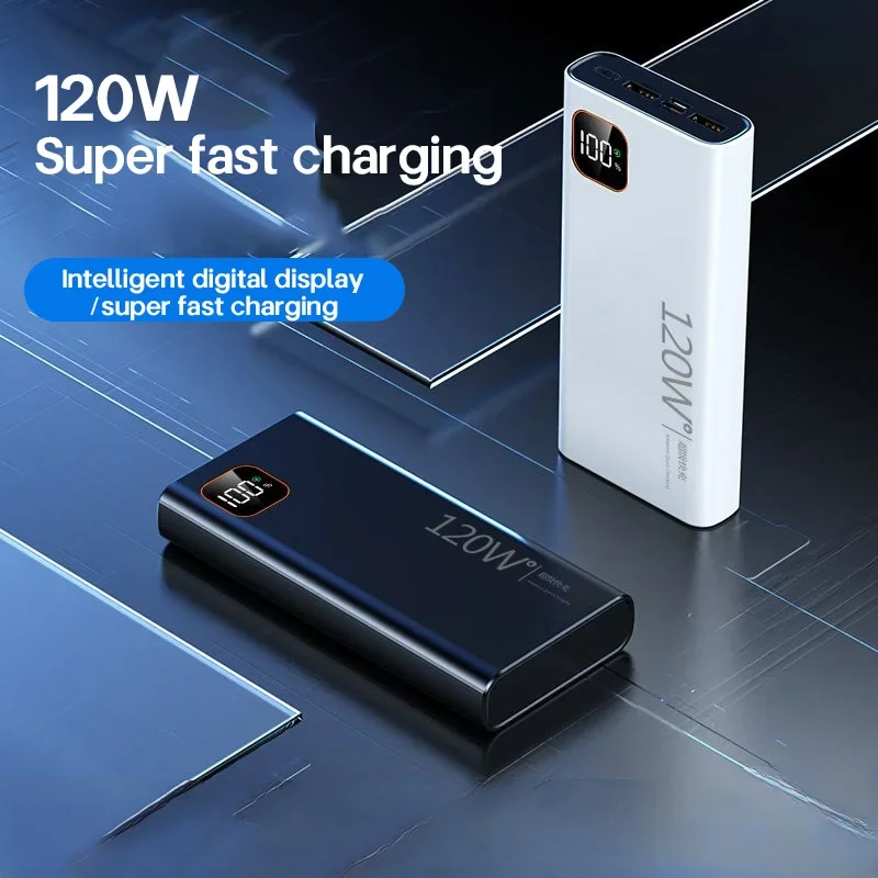 VIVO 120W 50000mAh High Capacity Power Bank Super Fast Charging Battery Digital Display Power Bank For IPhone Samsung Xiaomi - Image 6