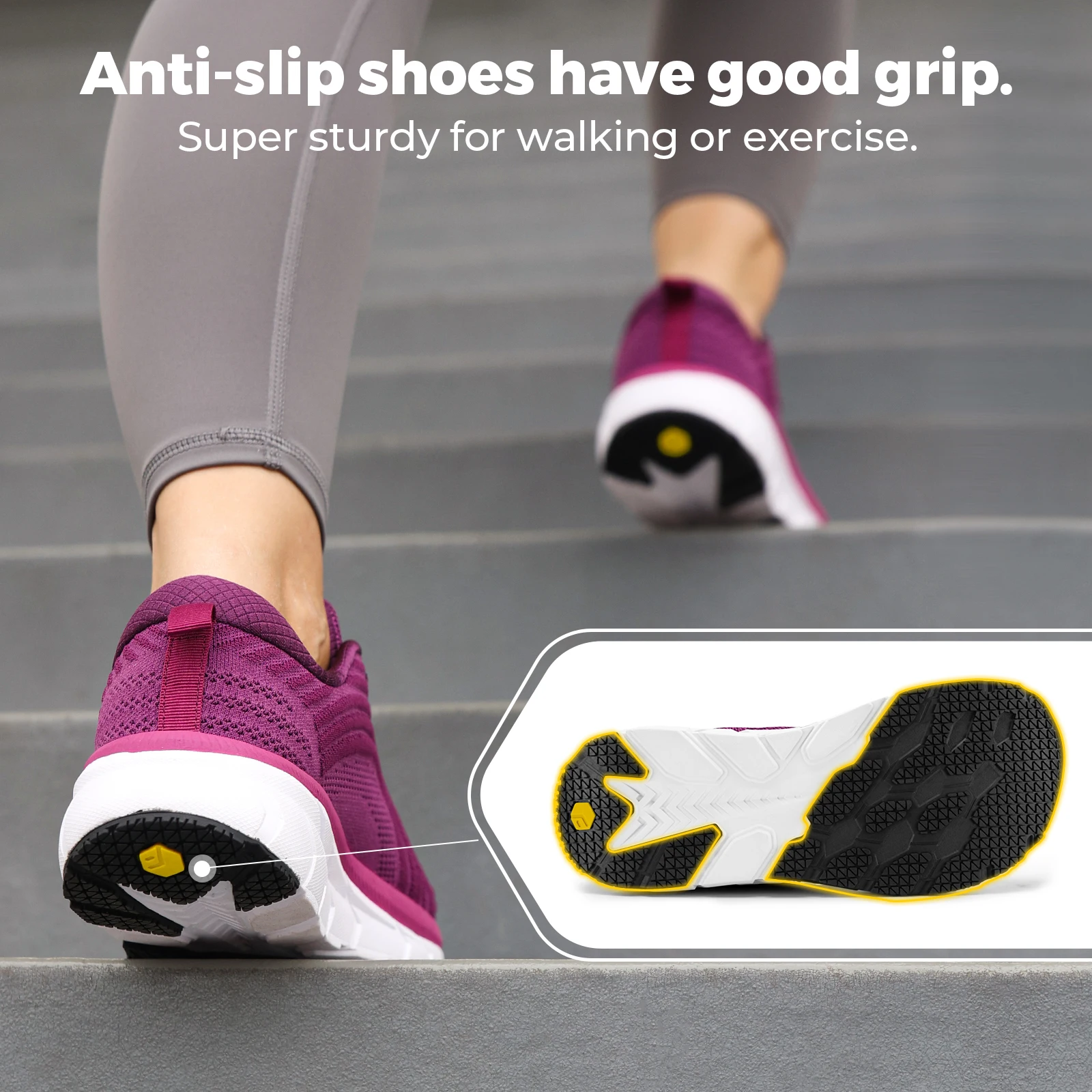 FitVille Wide Toe Box Shoes For Women Breathable Wide Fit Running Shoe Lightweight for Swollen Feet with Cushioned Relief Pain - Image 5