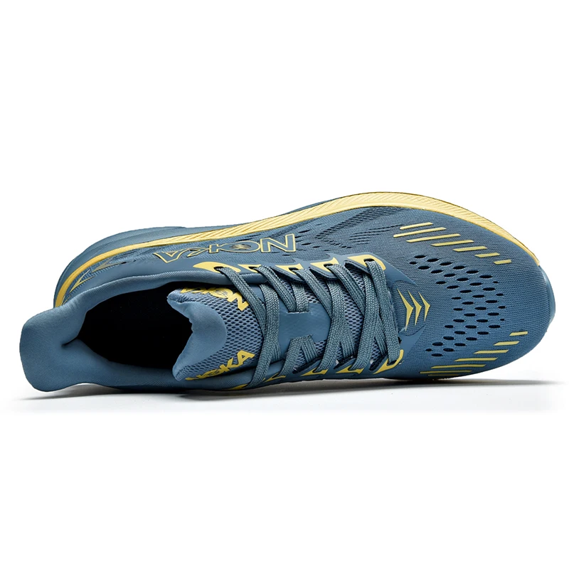 Men's Running Shoes Jogging Breathable Mesh Cushioning Non-Slip Outdoor Luxury shoes Couple Trainer Race Sneakers Off-road Shoes - Image 4
