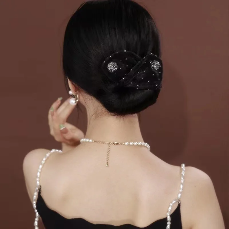 Magic Bow Clip Bun Curler Braider Hairstyle Twist Elegant French Style Maker Tool Dount Twist Hair Accessories Styling Fashion - Image 4