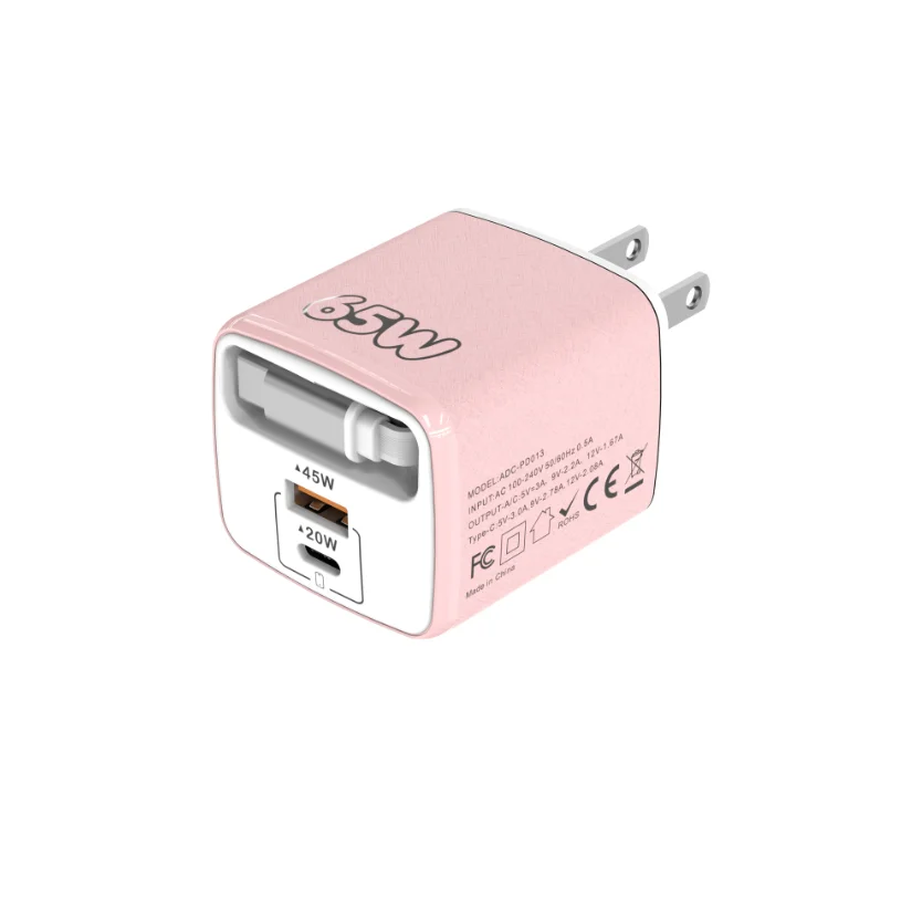 65W Fast Charger Micro USB 0.3m charging data cable US standard plug PD+USB multi-port fast charging head for iPhone Xiaomi - Image 6
