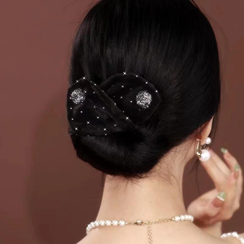 Magic Bow Clip Bun Curler Braider Hairstyle Twist Elegant French Style Maker Tool Dount Twist Hair Accessories Styling Fashion - Image 5
