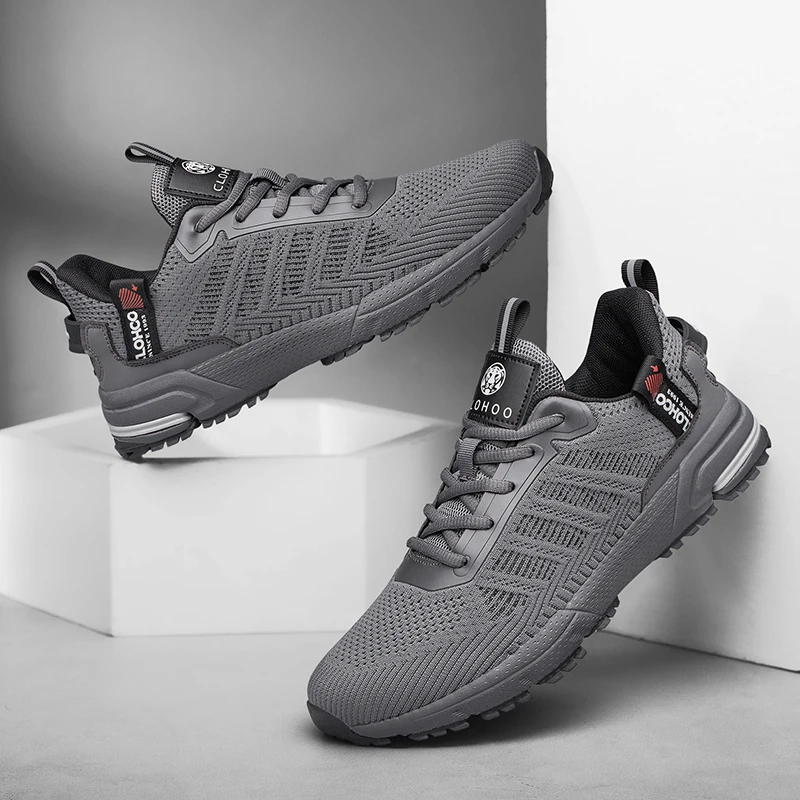 CLOHOO Mesh Upgraded Thick Bottom Foam Sports Casual Shoes Breathable Wear-Resistant Comfortable Footwear for Active Lifestyle - Image 6