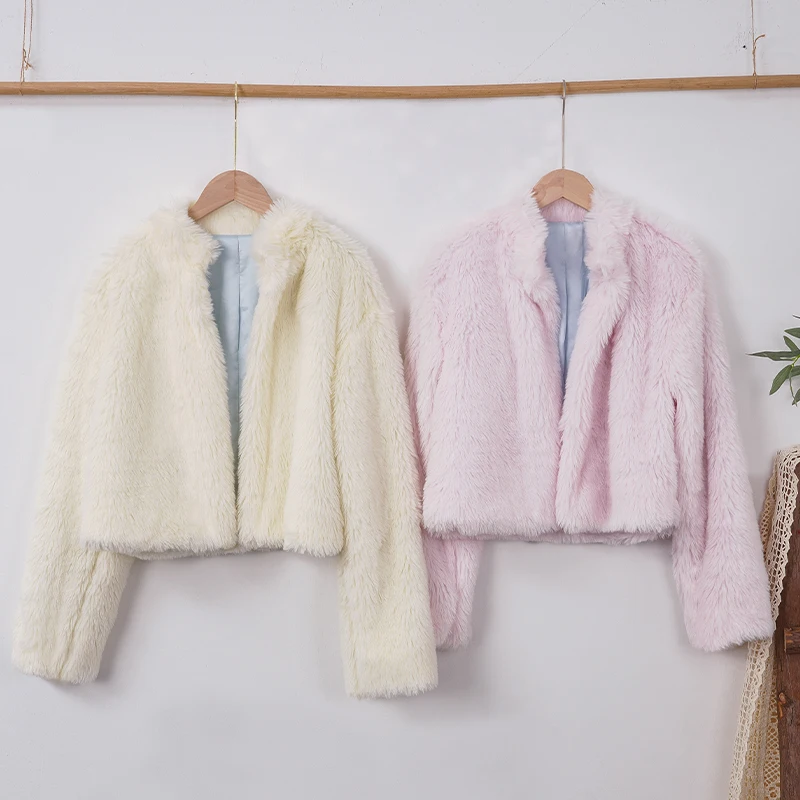 Women's Winter Thick Warm Faux Fur Coat Fashionable Luxury Evening Party Woman Jacket New Arrival Female Clothes - Image 5
