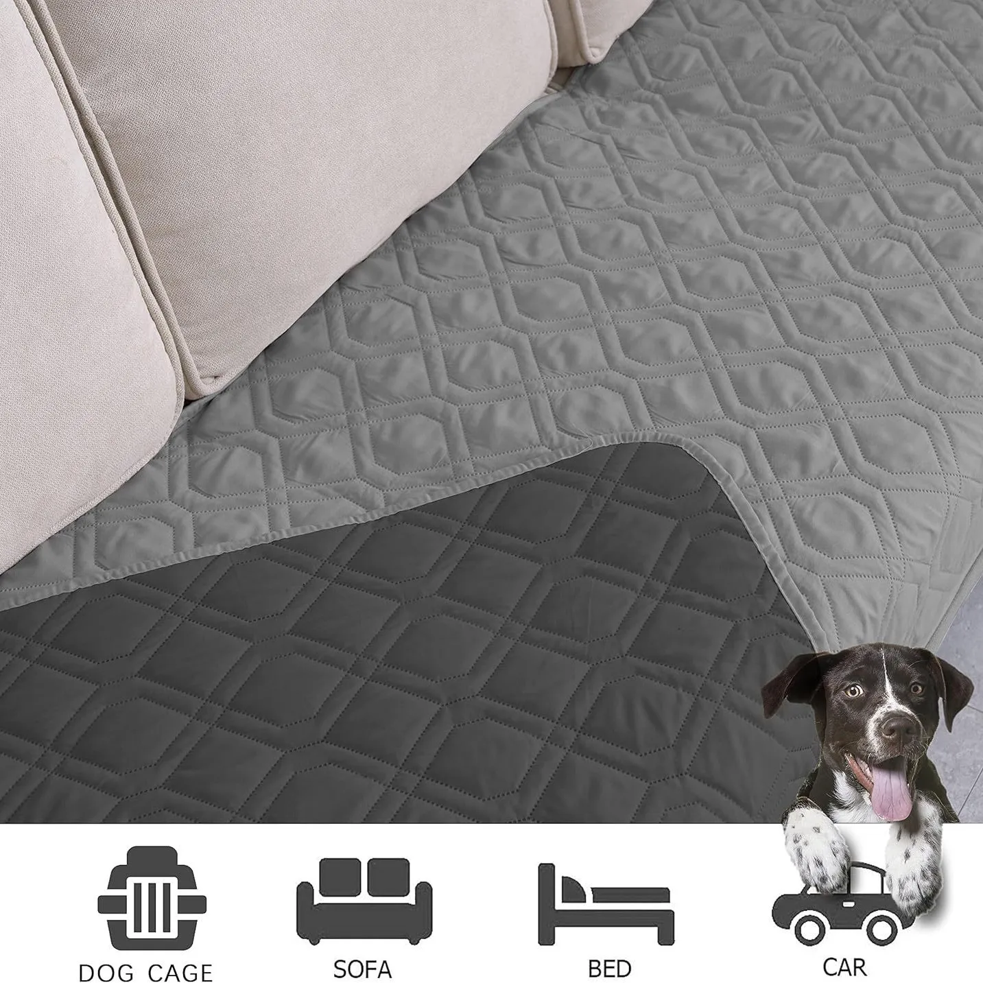 Waterproof Pet Sofa Cover Washable Furniture Protector for Dogs Cats Kid Universal Couch Cushion Cover Living Room Home Decor - Image 4