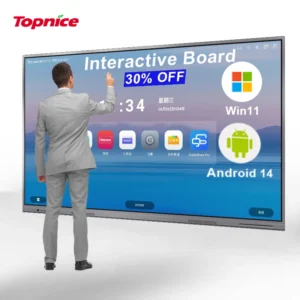 Smart LED Touch TV With Android WiFi 4K 50 55 65 75 Inch Smart Touch TV-Customizable Size OEM/ODM Karaoke TV Motherboard