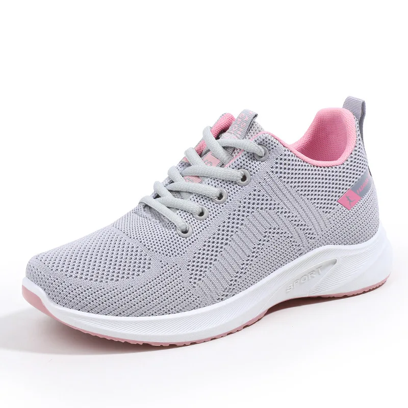 Women's Shoes 2025 Summer Casual Sneakers Breathable Mesh Chunky Sole Affordable Free Shipping