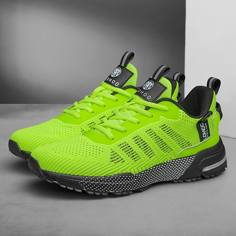 CLOHOO Mesh Upgraded Thick Bottom Foam Sports Casual Shoes Breathable Wear-Resistant Comfortable Footwear for Active Lifestyle - Image 5