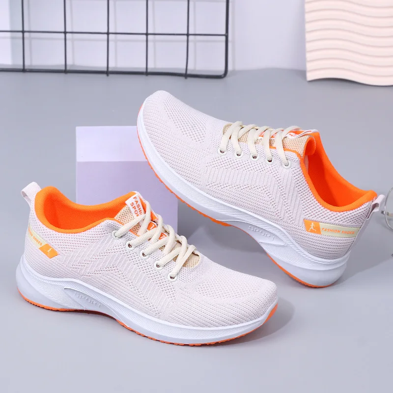 Women's Shoes 2025 Summer Casual Sneakers Breathable Mesh Chunky Sole Affordable Free Shipping - Image 3