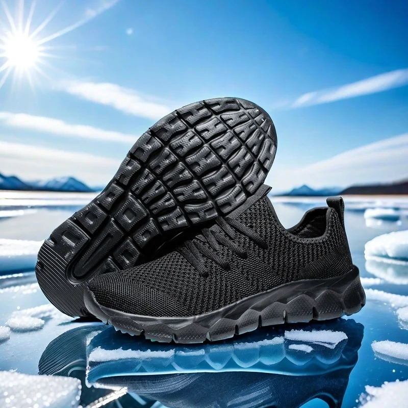 Men's Sneakers Mesh Lightweight Women's Shoes Casual Flats Shoes Men Running Sports Shoes Soft Tennis Breathable Male Sneakers - Image 6
