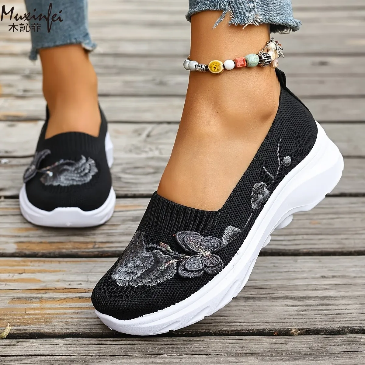 New women's breathable mesh shoes, fashionable and comfortable cloth shoes, 2026 summer casual shoes - Image 4