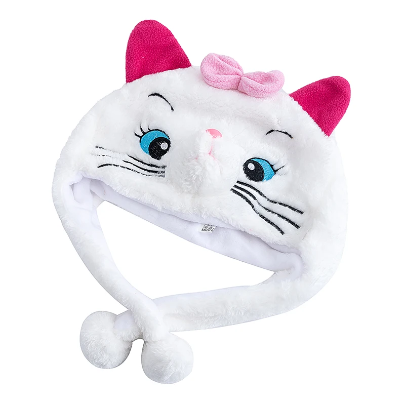 New Style Unisex Decorative Funny 3D Cat Animal Style Hat Mischievous Couple Cap For Man Women Plush Winter Lovely Family Hat - Image 4