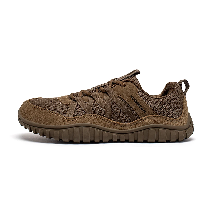 HOBIBEAR Wide Toe Walking Shoes Men Women Non Slip Outdoor Sneakers Lace Up Mesh Breathable Running Shoes - Image 5