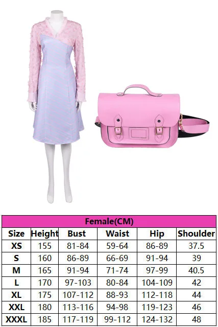 Disguise Glinda Cosplay 2025 Movie Wicked: For Good Costume Women Skirt Dress Set Outfit for Female Halloween Carnival Suit 2026 - Image 5