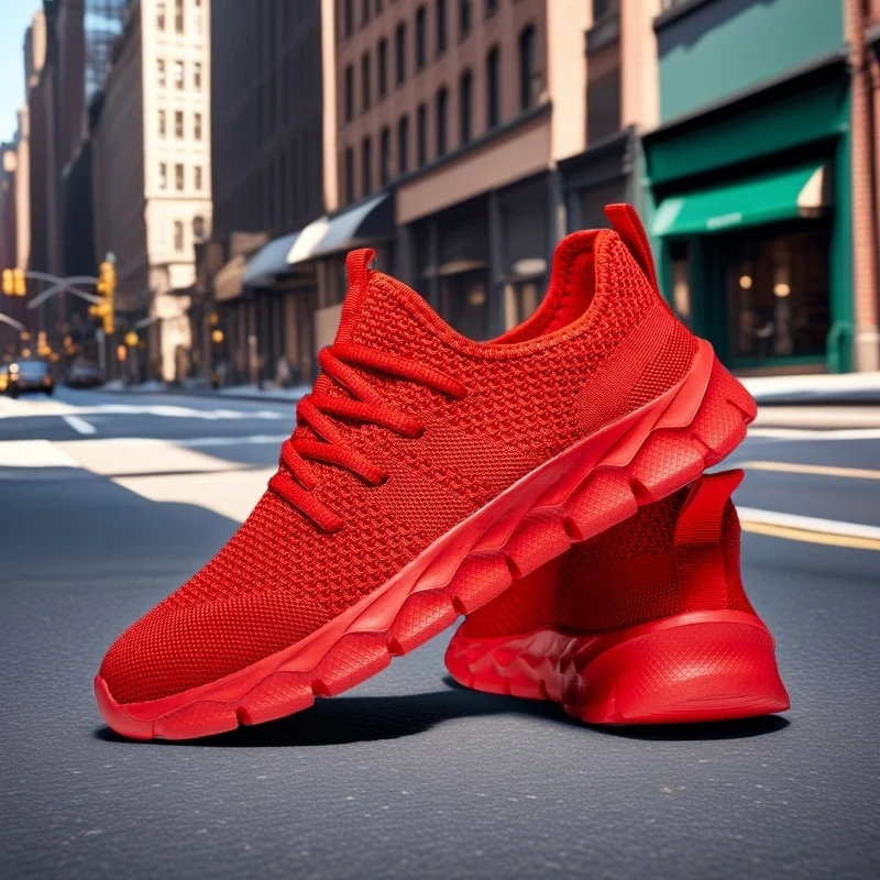 Men's Sneakers Mesh Lightweight Women's Shoes Casual Flats Shoes Men Running Sports Shoes Soft Tennis Breathable Male Sneakers - Image 2